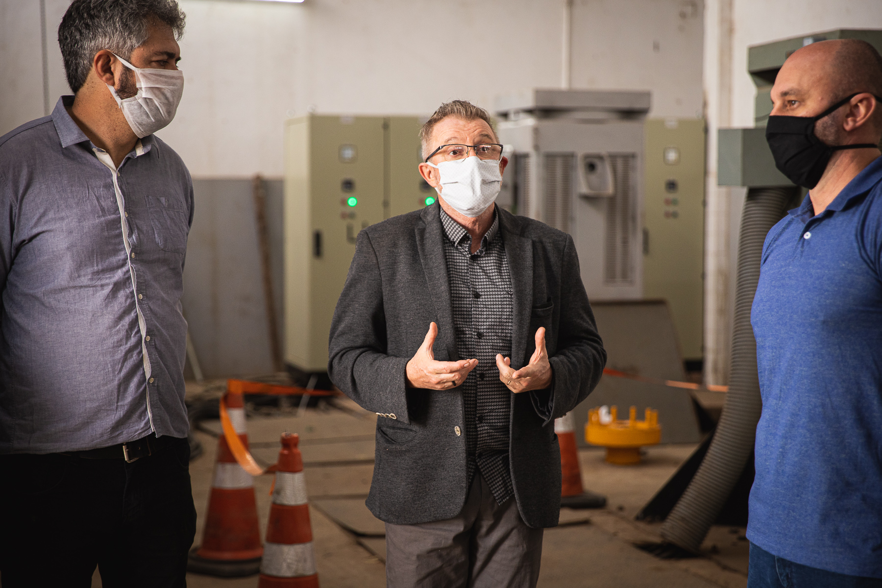 JOÃO CORRÊA | Prefeito Ary Vanazzi Acompanha Trabalhos De Manutenção Na Casa De Bombas