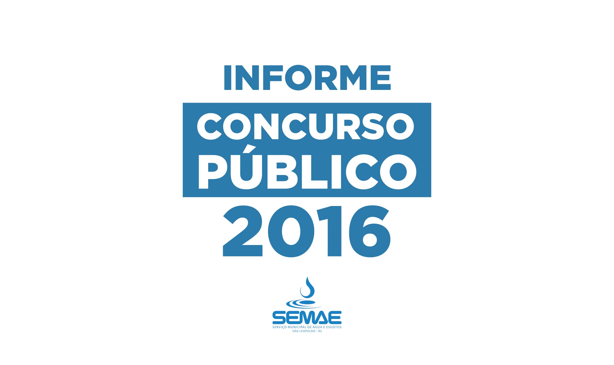 INFORME | Concurso Público 01/2016