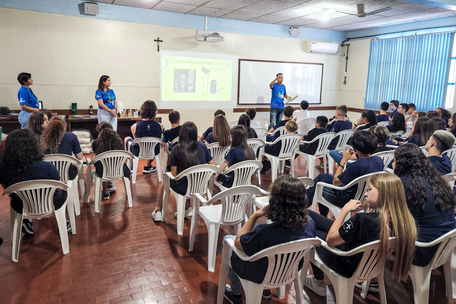 EDUCAÇÃO AMBIENTAL | Semae Realiza Atividade Alusiva Ao Dia Mundial Da Água No Colégio São Luís
