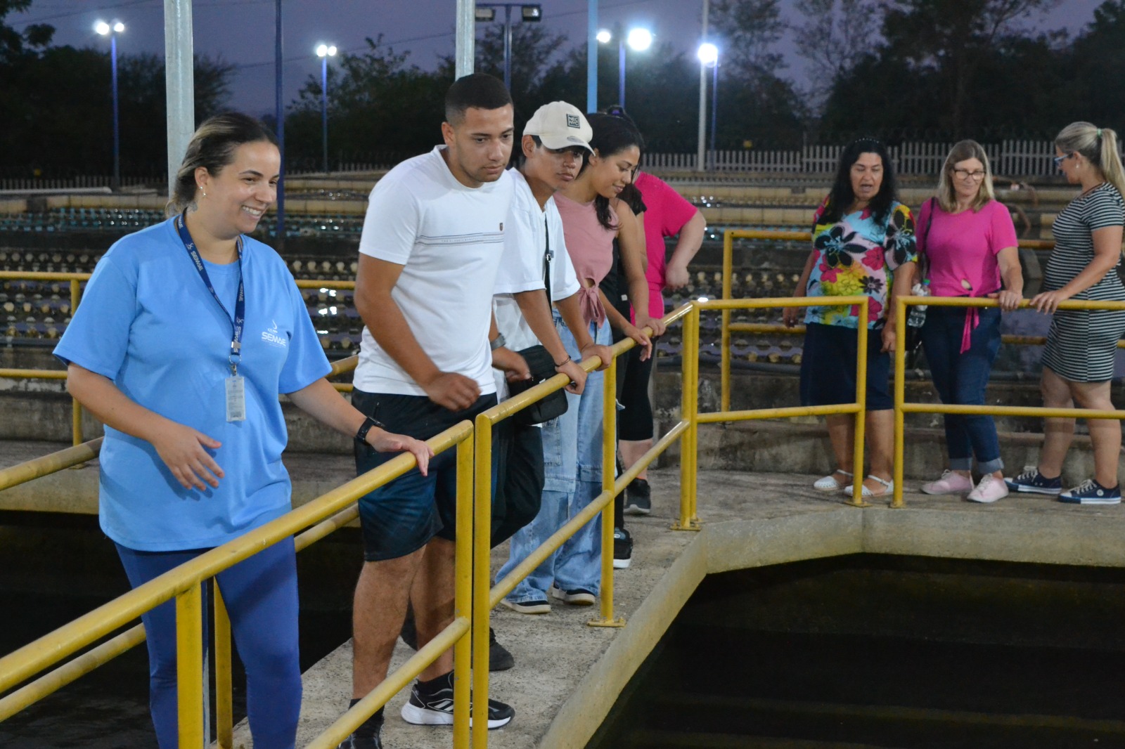 Semae Retoma Visitas Noturnas De Escolas à ETA-2