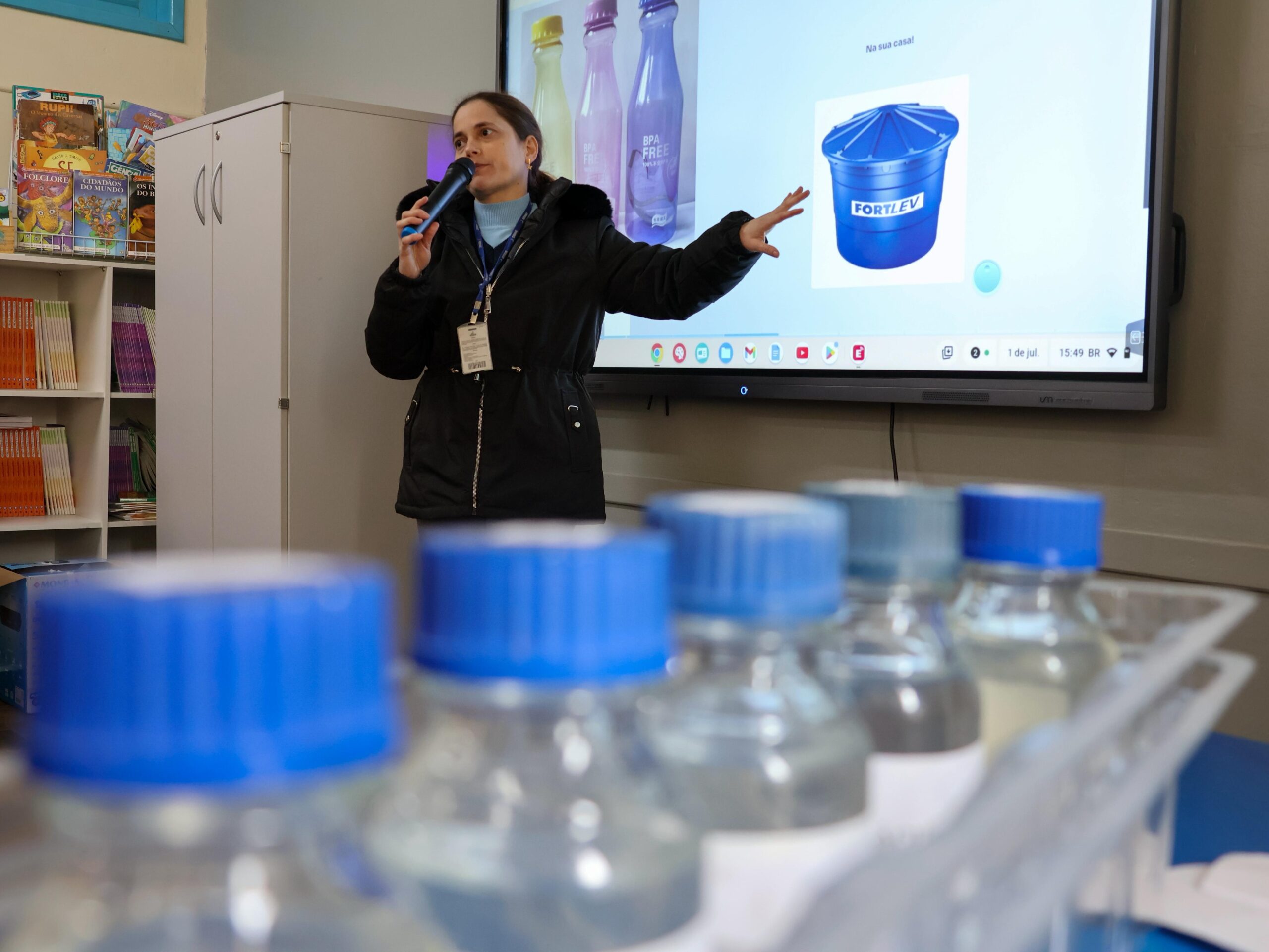 EDUCAÇÃO AMBIENTAL | Palestra Para Alunos Sobre Potabilidade Da água